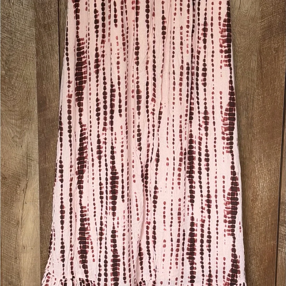 Abercrombie & Fitch Boho Light Weight  Maxi Skirt Hi-Low Ruffle Size S - Picture 10 of 13